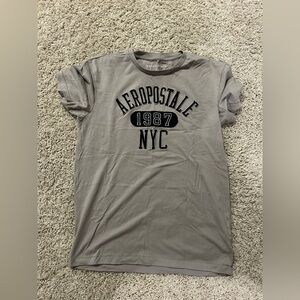 aéropostale tan t-shirt